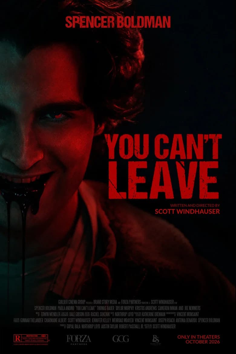 You Can't Leave poster