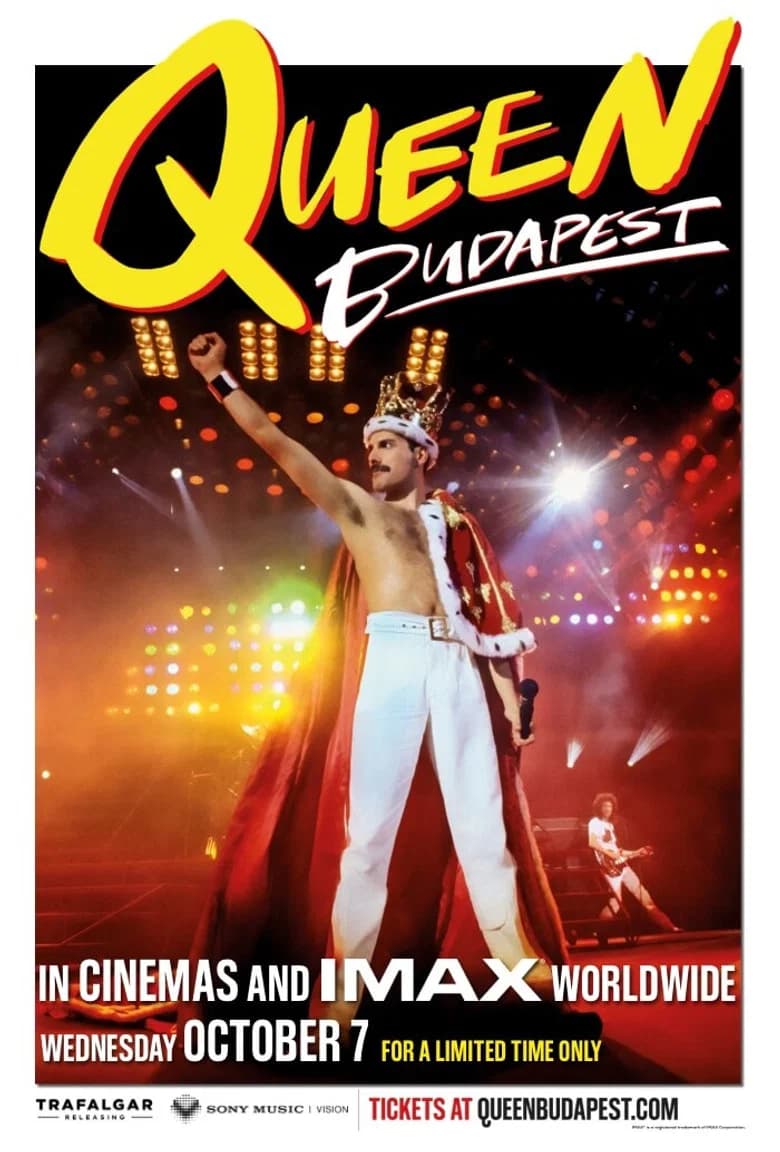 Queen Budapest 4k poster
