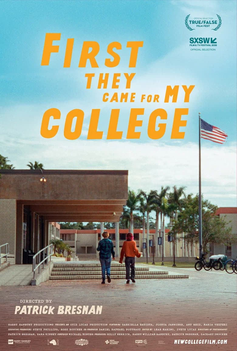 First They Came for My College poster