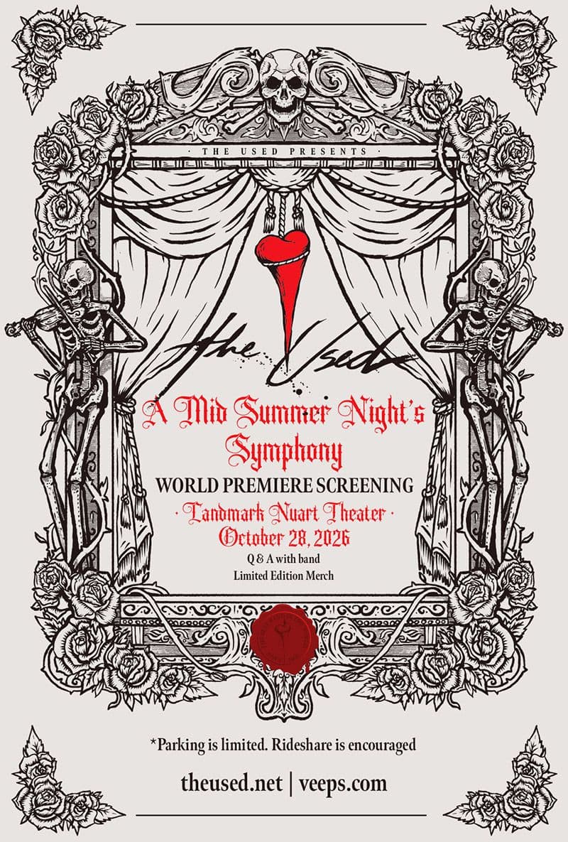 The Used: A Midsummer Night's Symphony poster