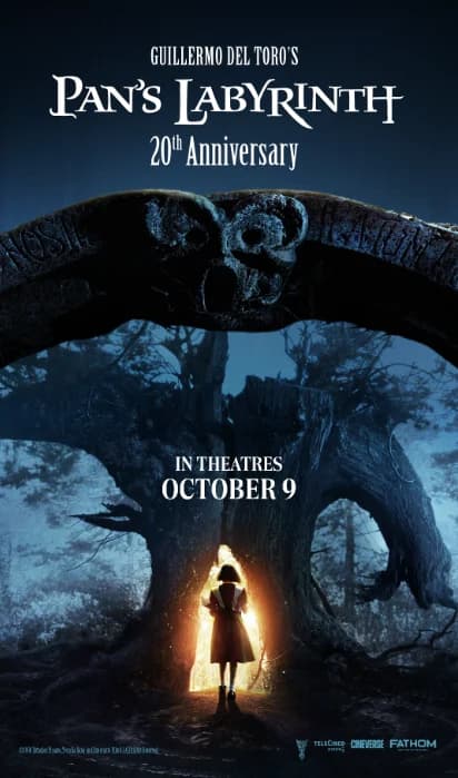Guillermo del Toro's Pan's Labyrinth 20th Anniversary poster