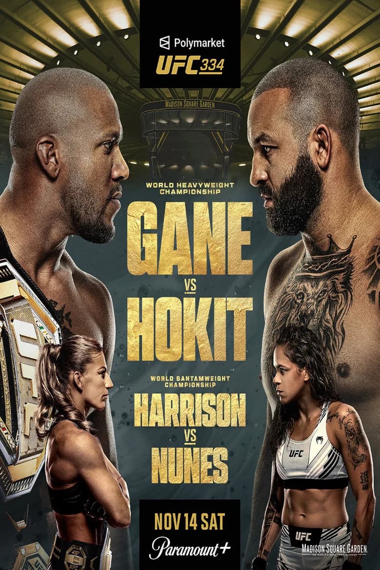 UFC 334: Gane vs. Hokit poster