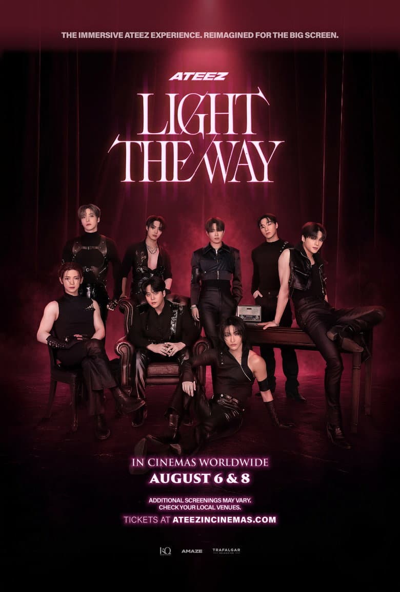 ATEEZ: LIGHT THE WAY IN CINEMAS poster